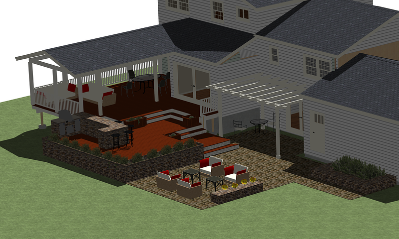 deck design contracting in Maryland