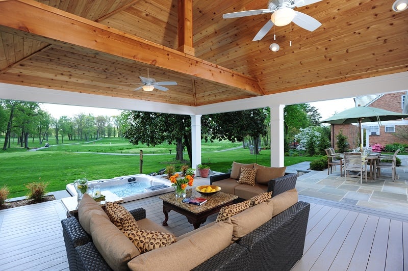 AZEK decking in Montgomery County, Maryland