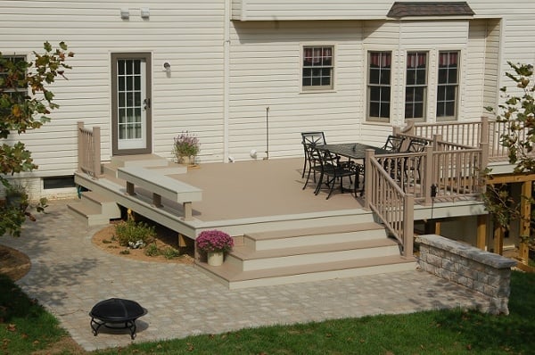 low-maintenance PVC deck in Montgomery County, MD