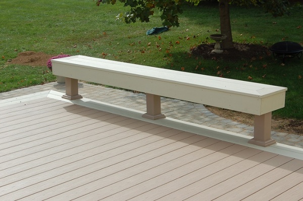 Azek PVC bench Montgomery County MD