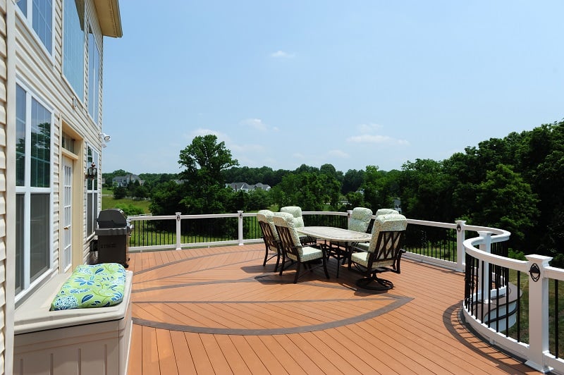 professional AZEK deck in Fulton, MD