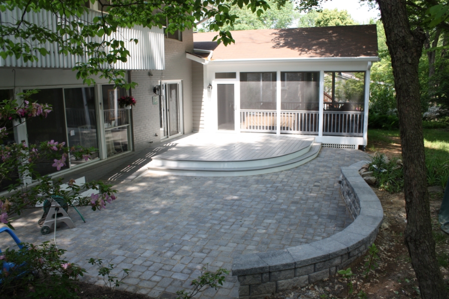 AZEK SCREENEZE Screened Room Patio Potomac, MD