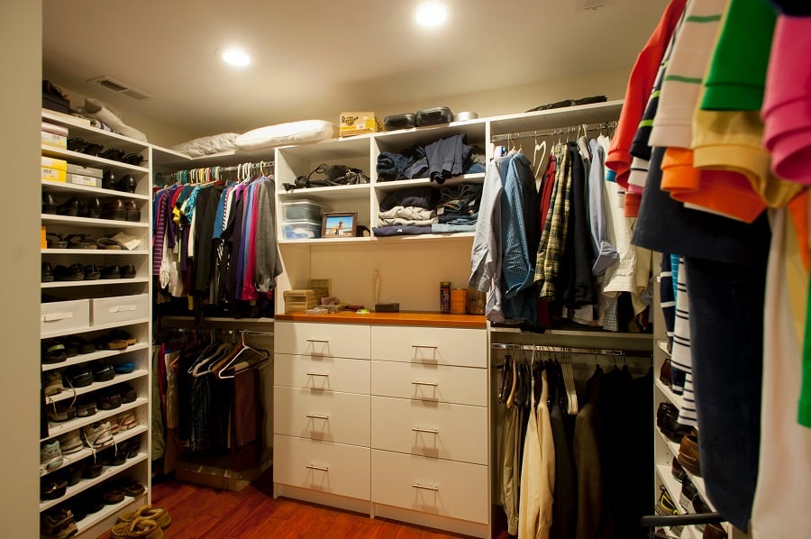 custom walk-in closet Fairfax Virginia