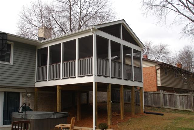 What Is The Cost Of Building A Screen Porch In Northern Virginia Screen Eze Screeneze Porch