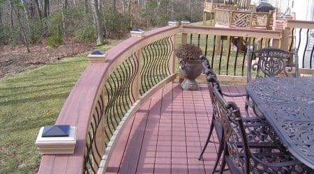 Trex deck in Howard County