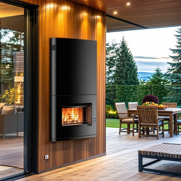 Photos of Bromic Infrared Heaters on screen porches