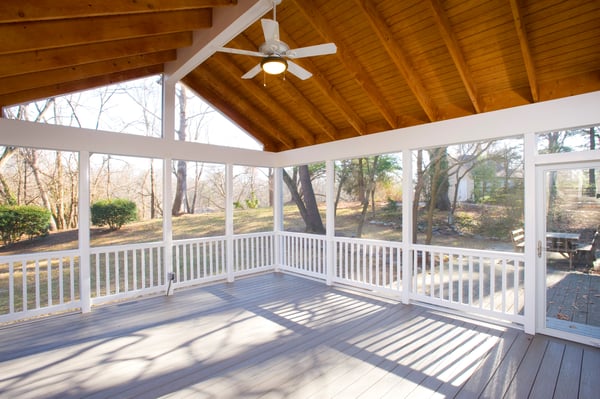 Db base screened porch 1