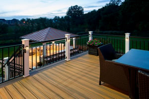 Design Builders deck lighting