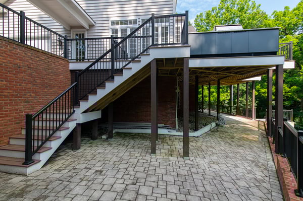 Greene porch deck outdoor kitchen 19