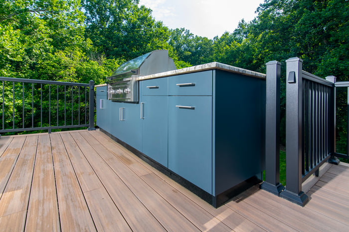 Greene porch deck outdoor kitchen 24
