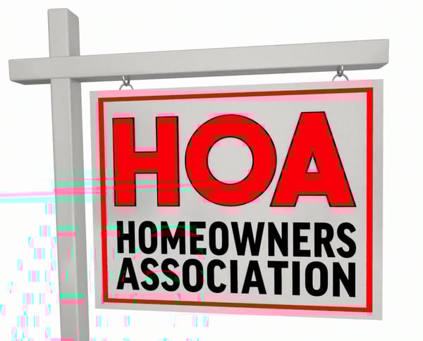 HOA sign