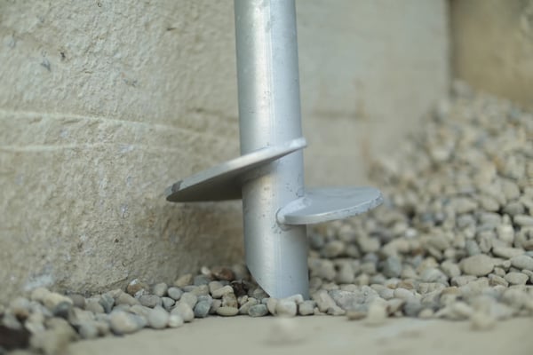 Helical-pier-on-concrete