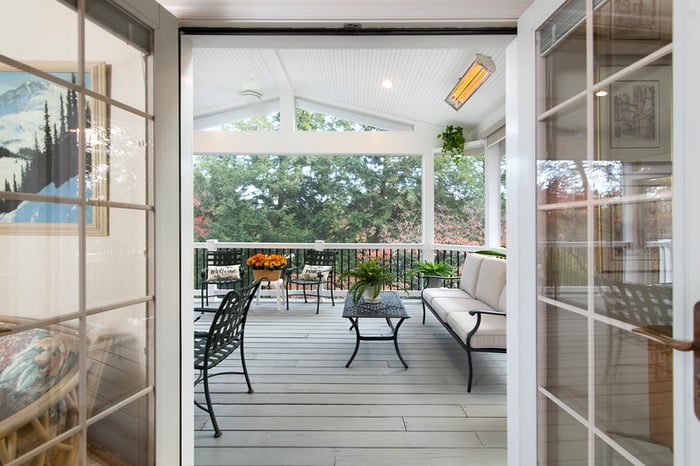 Hoffman Screened porch 14