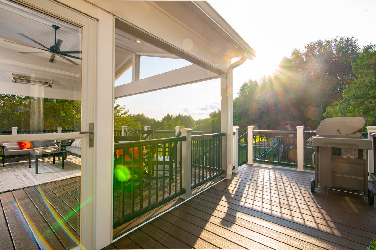 Rockville screened porch