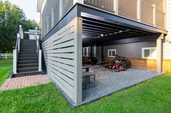 Brown Rockville screened porch 22