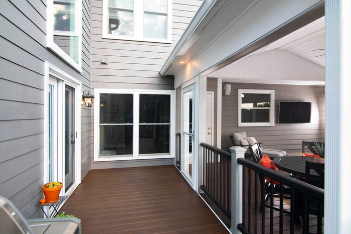 Brown Rockville screened porch 6