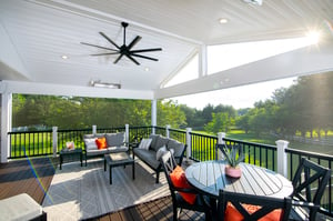 Brown Rockville screened porch 8