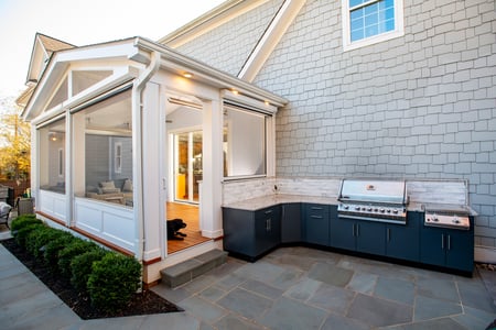 Maiden LaneBethesda porch kitchen