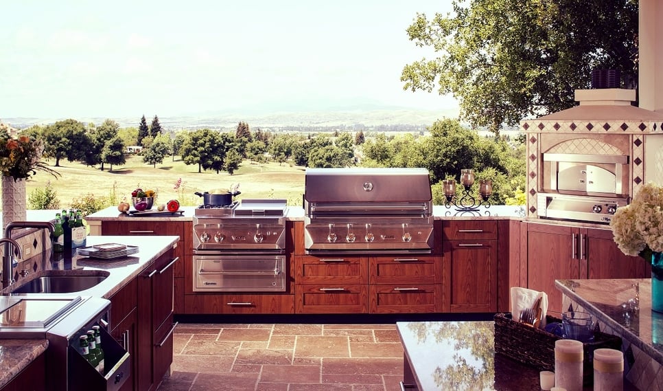 Types Of Outdoor Kitchen Cabinets In Maryland Virginia And