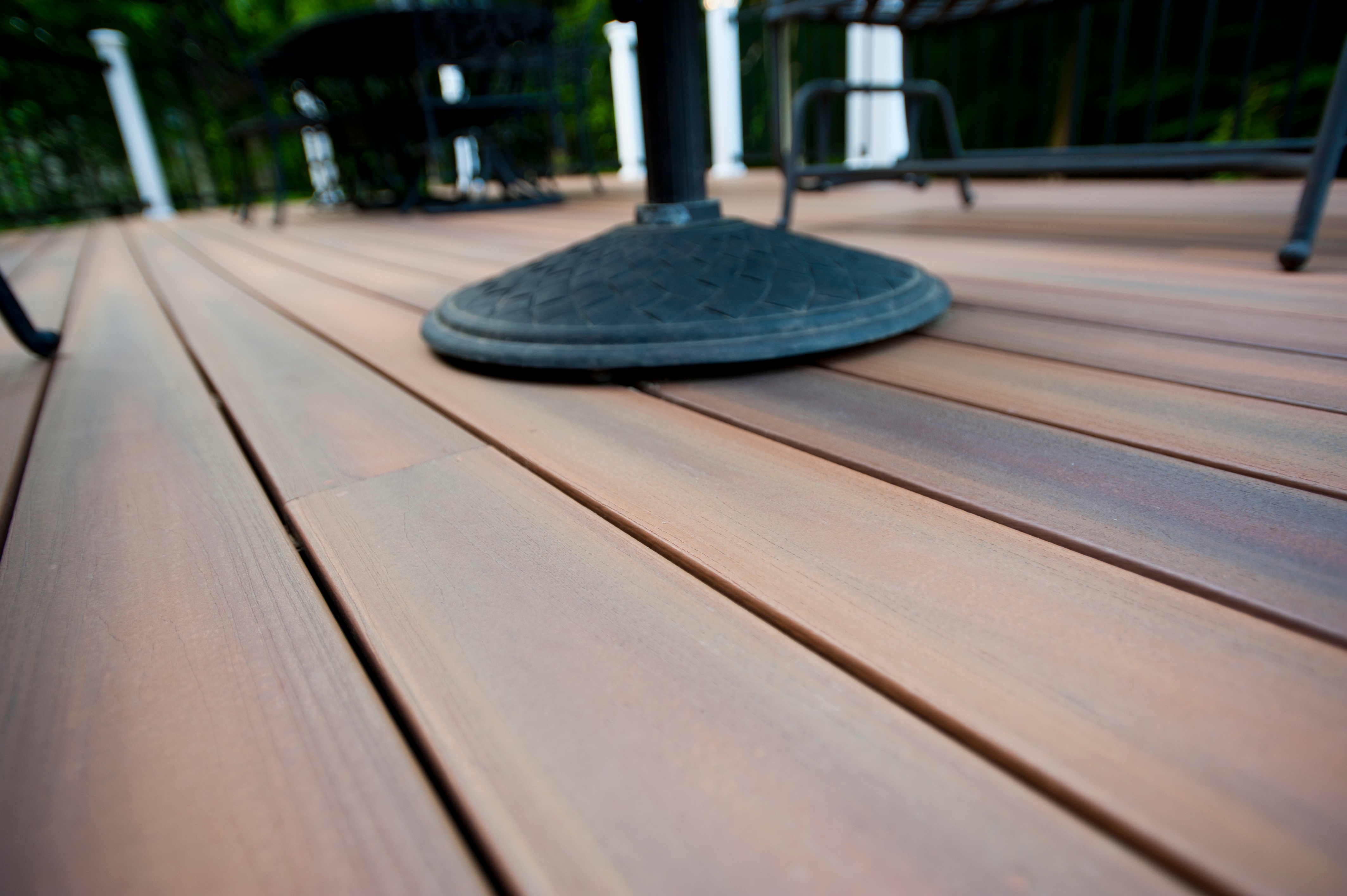 fiberon deck board spacing with hidden fasteners