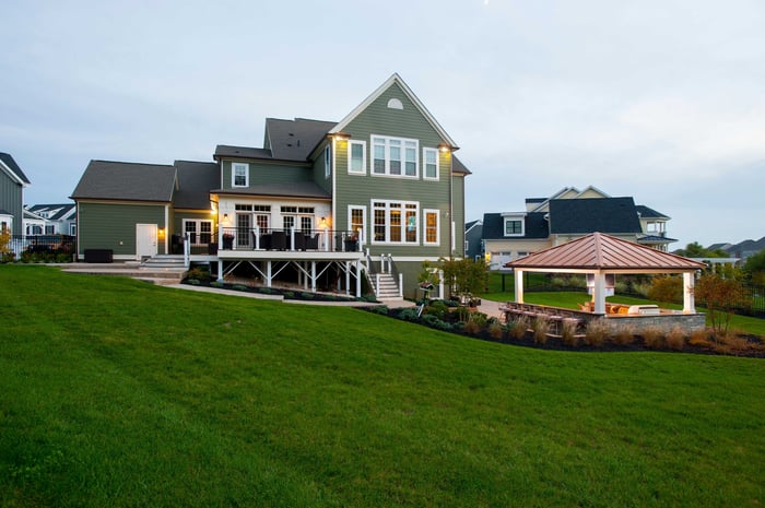 Fulton MD deck and pavilion Fulton MD deck and pavilion