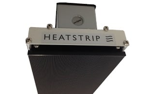 Heatstrip USA radiant heater side view