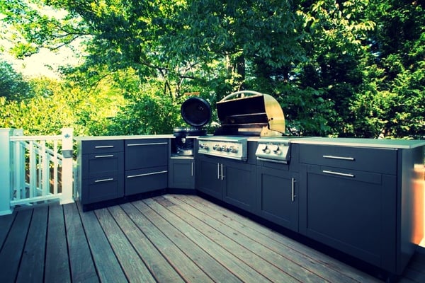 4 Popular Outdoor Cabinet Material Options, Outdoor Patio Cabinets