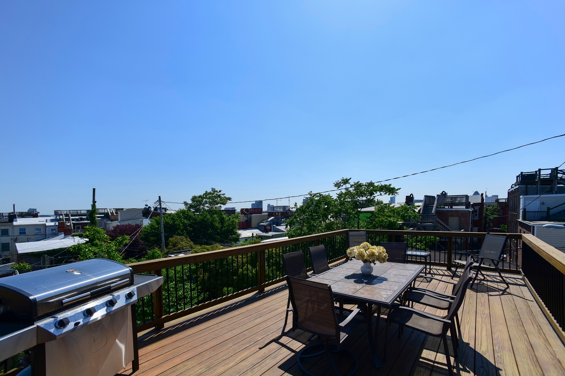 rooftop deck in Baltimore, MD