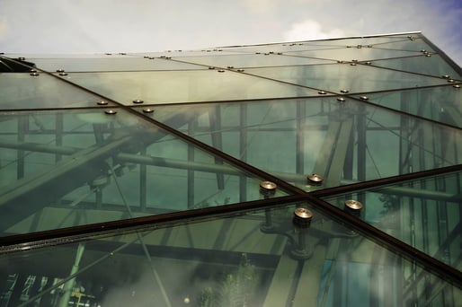 glass roof in Washington, D.C.