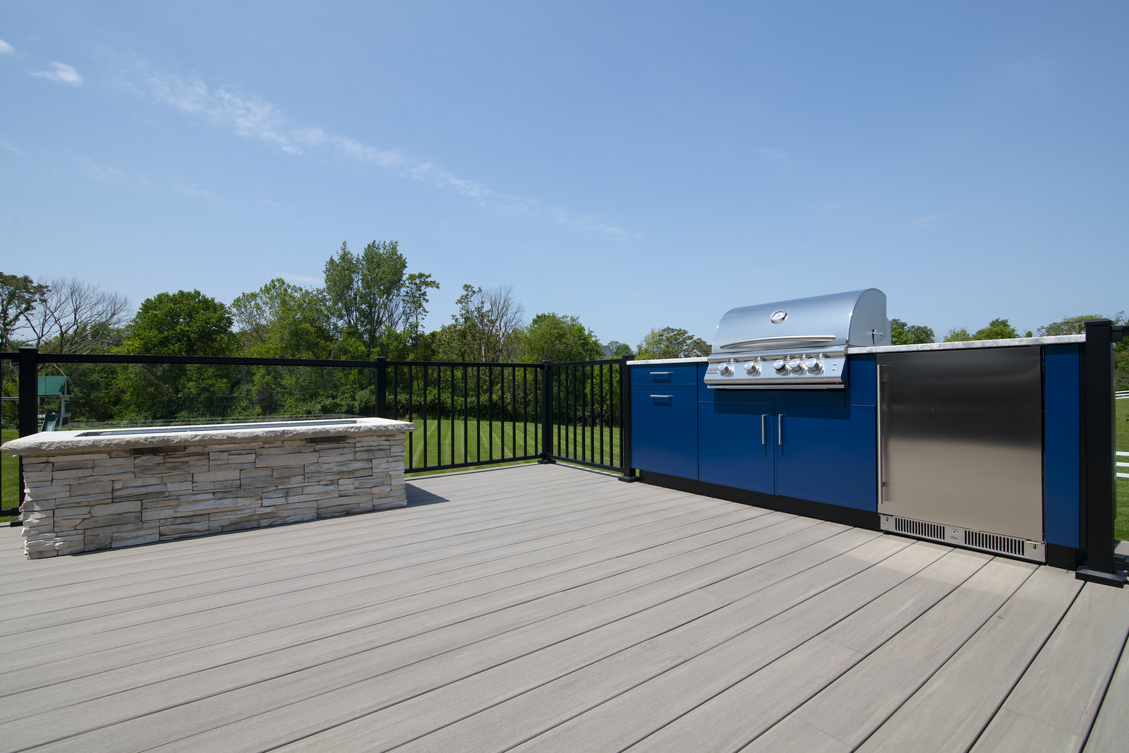 Urbana MD porch outdoor kitchen