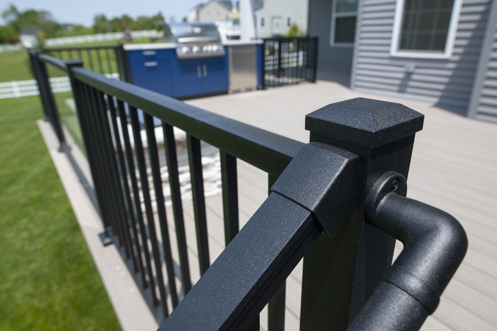 Urbana porch outdoor kitchen 