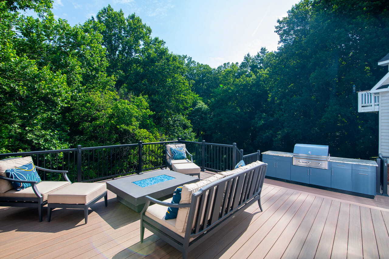 Darnestown Md porch and deck Darnestown Md porch and deck