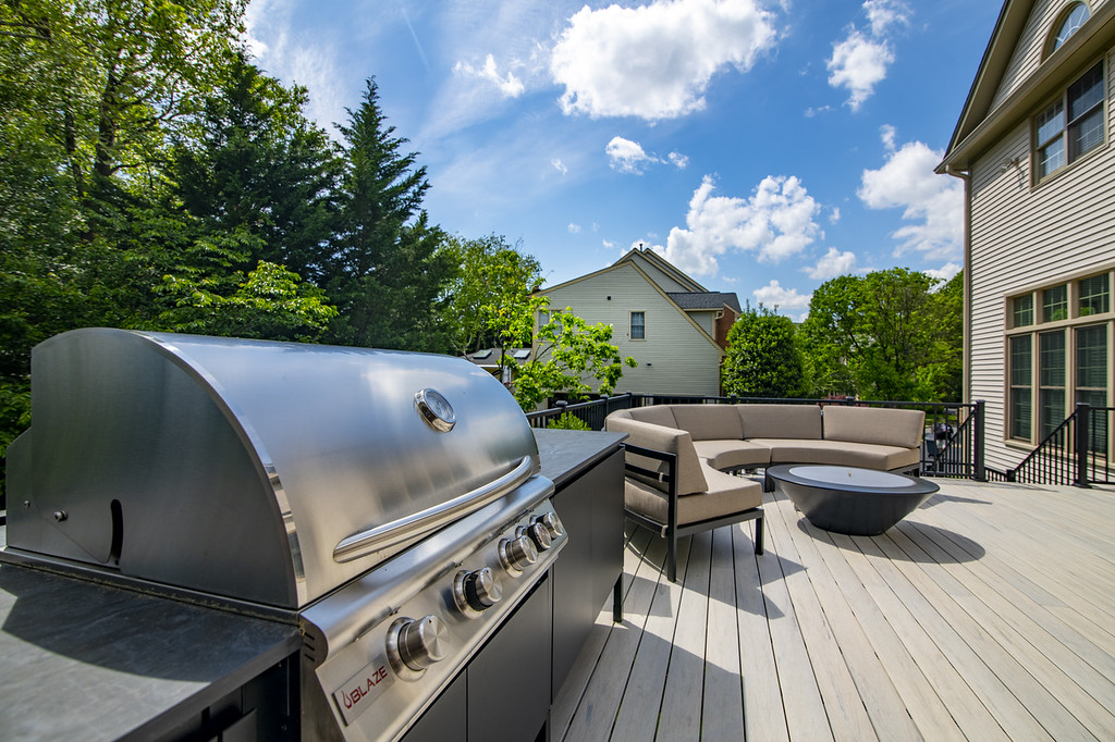 Potomac outdoor kitchen 