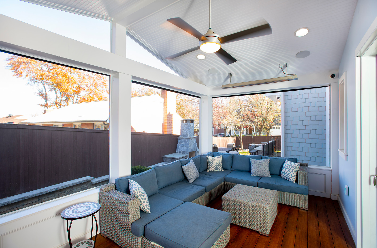 Maiden Lane Bethesda porch kitchen