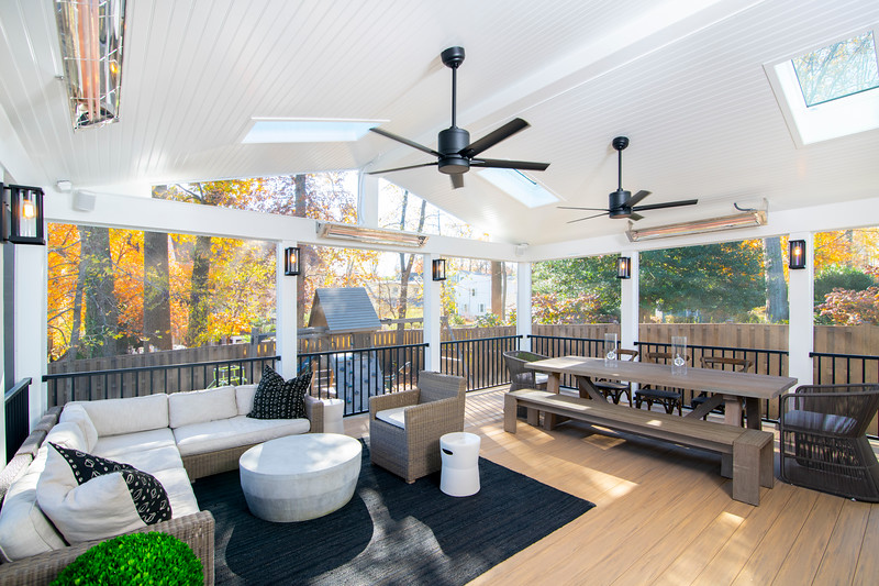 Falls Church screened porch