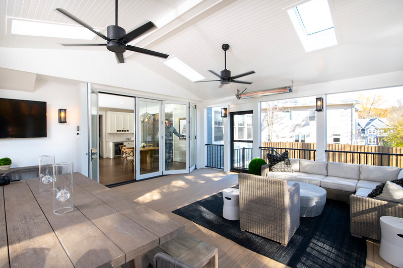 Falls Church screened porch