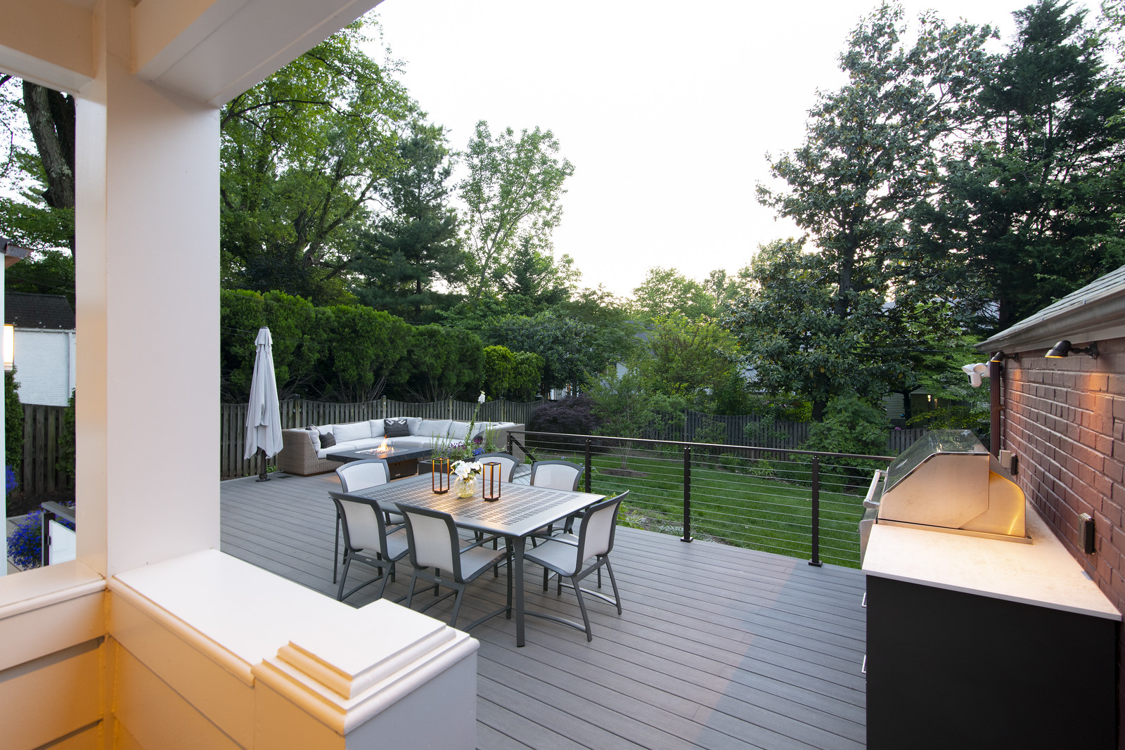 Chevy Chase Deck and Outdoor Kitchen