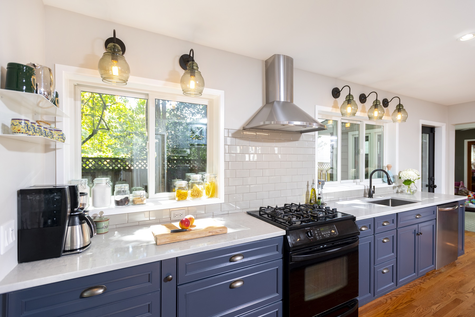 Kitchen Renovation In The Palisades Washington Dc With A Front